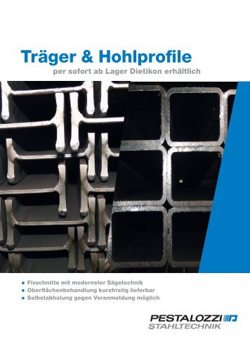 Träger & Hohlprofile - Stahltechnik