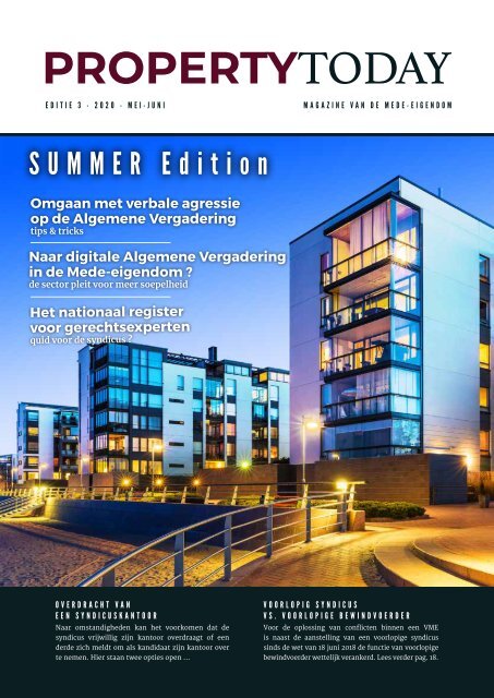 Property Today NL 2020 Editie 3