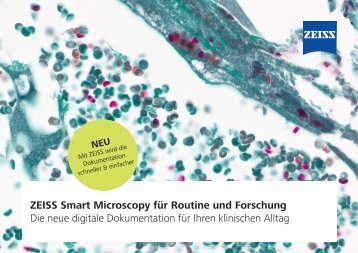 ZEISS Smart Microscopy für Routine und Forschung