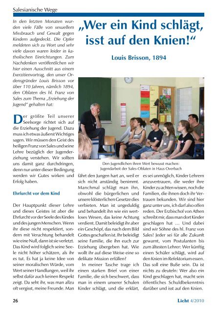 Die Salesianische Zeitschrift - Franz Sales Verlag