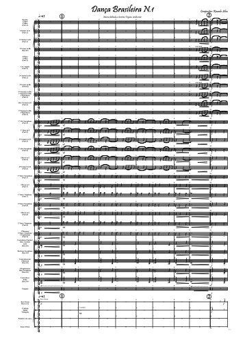 1. Dança Brasileira N.1.Score - Full Score