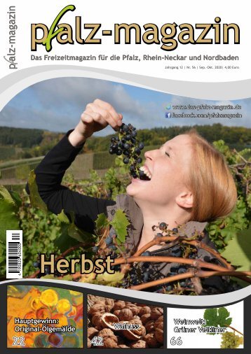 pfalz-magazin Herbst 2020 Jahrgang 12 Ausg. 56