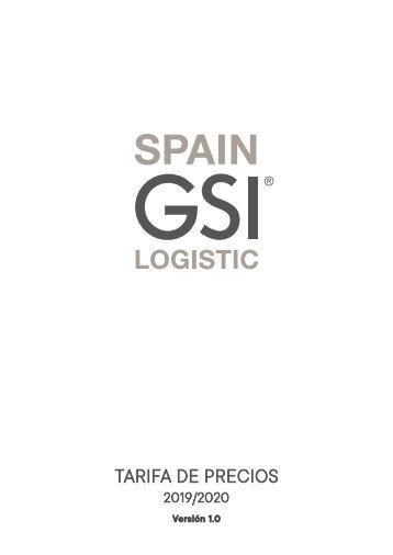 GSI - Tarifa - 2019-2020 - General