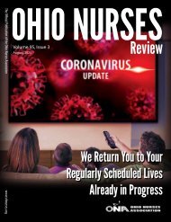 Ohio Nurse Review - September 2020