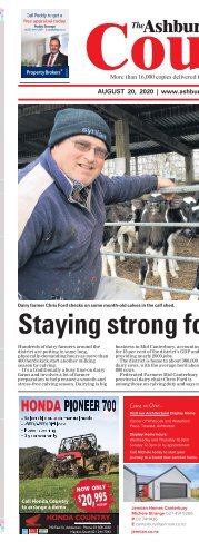 Ashburton Courier: August 20, 2020