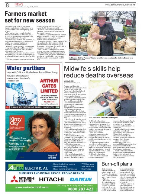 Ashburton Courier: August 20, 2020