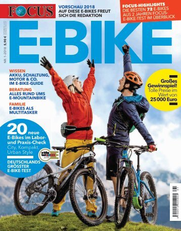 E-BIKE Magazin 2018_01_Vorschau