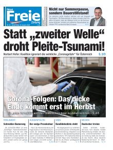 Statt „zweiter Welle“ droht Pleite-Tsunami!