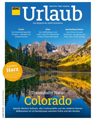 ADAC Urlaub September-Ausgabe 2020 Überregional