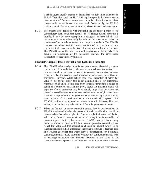 ipsas 29—financial instruments: recognition and measurement - IFAC