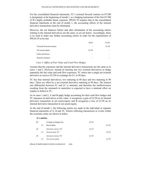 ipsas 29—financial instruments: recognition and measurement - IFAC