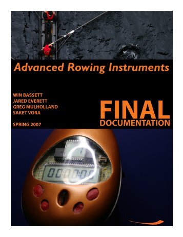 Advanced Rowing Instruments – Business Plan & Final ... - Saket Vora