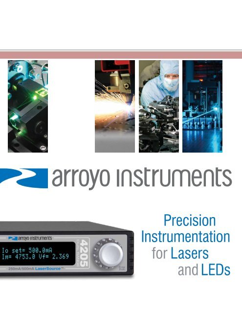 Precision Instrumentation for Lasers and LEDs - Arroyo Instruments