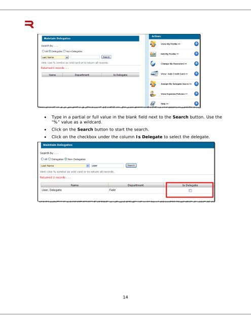 6 Submitting an Expense Report - ExpenseWire