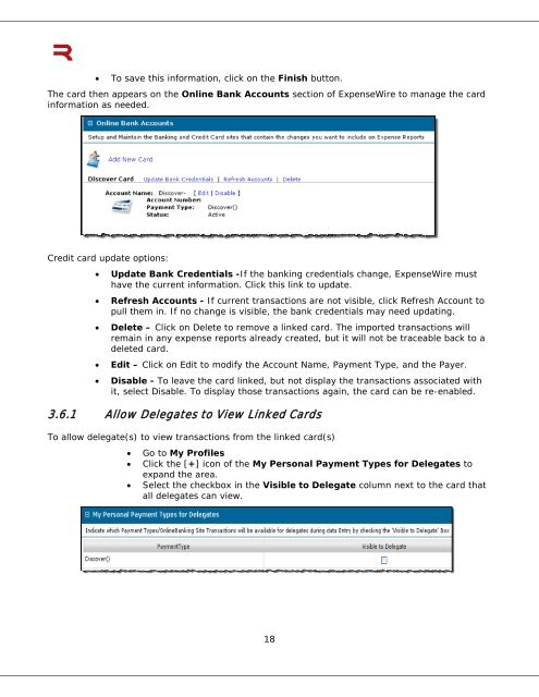 6 Submitting an Expense Report - ExpenseWire