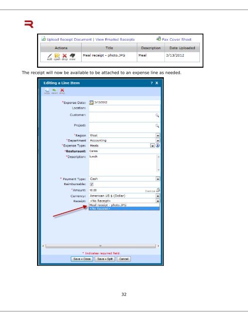 6 Submitting an Expense Report - ExpenseWire