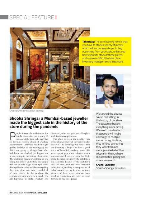 Indian Jeweller (IJ) June - July 2020