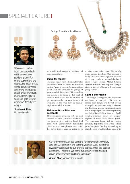 Indian Jeweller (IJ) June - July 2020