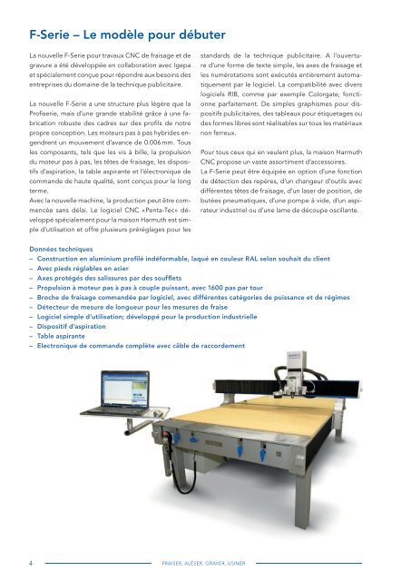 Igepa Adoc AG – Technique de fraisage CNC Harmuth