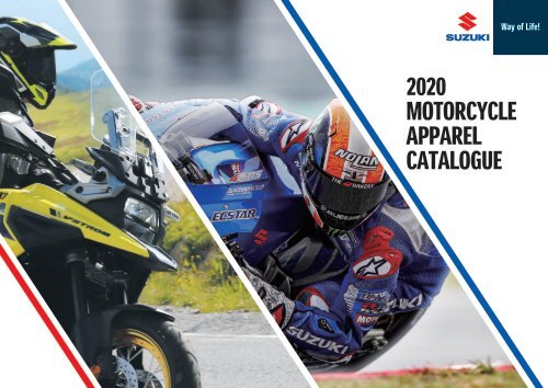 Suzuki Motorcycle Apparel Katalog 2020