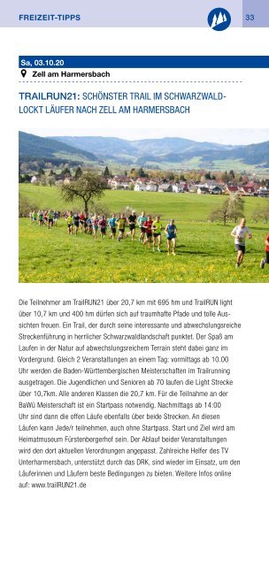 Schwarzwald-Heftli Ausgabe5 Sept-Okt 2020