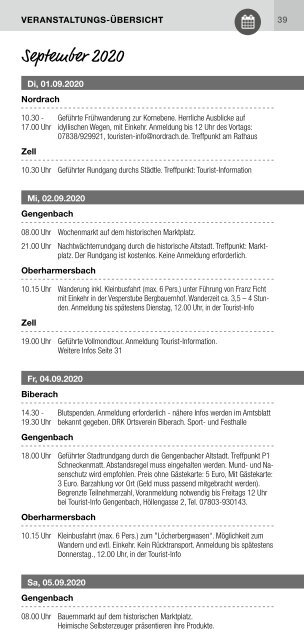 Schwarzwald-Heftli Ausgabe5 Sept-Okt 2020