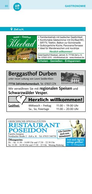 Schwarzwald-Heftli Ausgabe5 Sept-Okt 2020