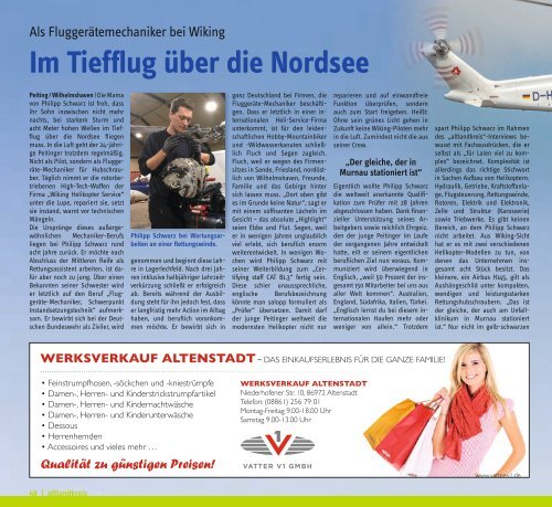 altlandkreis - Das Magazin für den westlichen Pfaffenwinkel - Ausgabe September/Oktober 2020