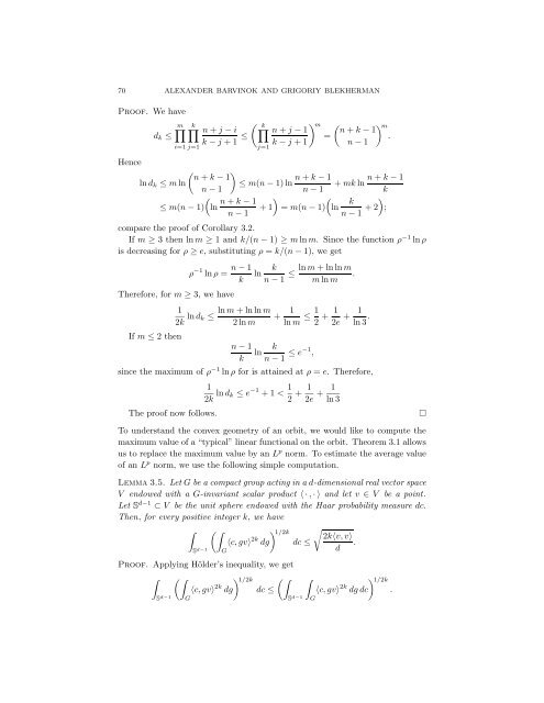 Convex Geometry of Orbits - MSRI