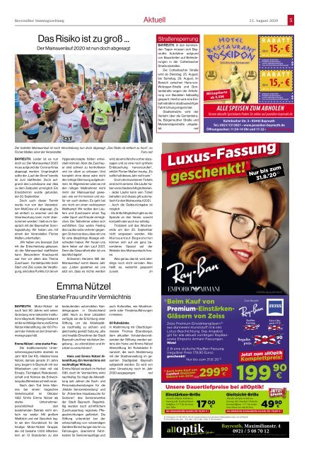 2020-08-23 Bayreuther Sonntagszeitung