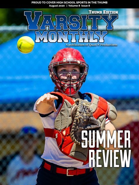 August 2020 Issue of Varsity Monthly Thumb Magazine
