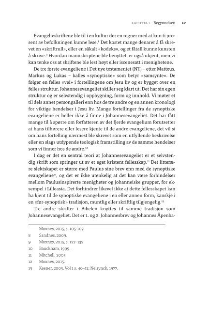 Begynnelser : Johannesevangeliet som fortelling, dialog og drama  