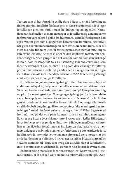 Begynnelser : Johannesevangeliet som fortelling, dialog og drama  