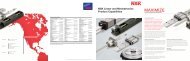 Linear and Mechatronics Product Capabilities - NSK Americas