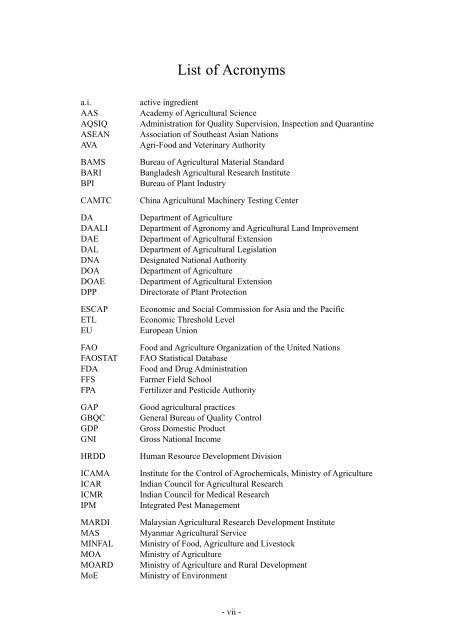 Proceedings of the Asia regional workshop on the