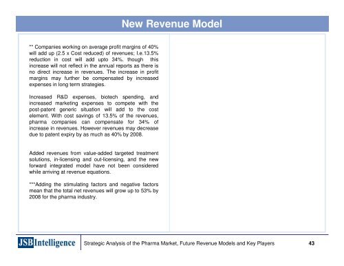 Emerging Business Models in the Pharmaceutical Industries ...