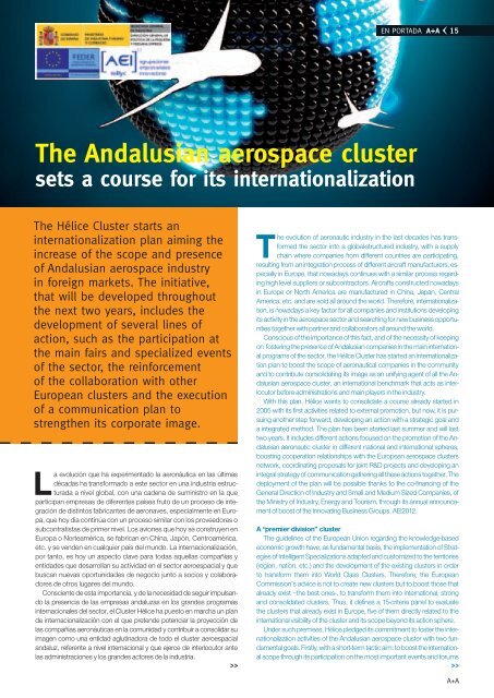 El cluster aeroespacial - Helice Foundation