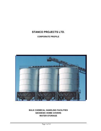 Stanco Projects Ltd - Indachem