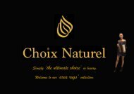 Choix Naturel Rugs Collection Aug. 2020