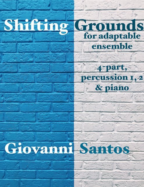 Shifting Grounds - Full Score