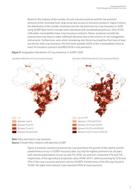 Report - Risk Management in Brazilian Agriculture