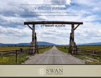 JY Bagby Ranch Offering Brochure