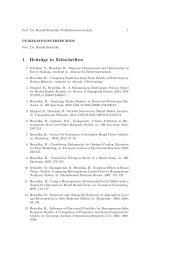 Publikationen Hruschka