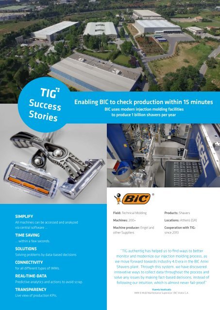 TIG Success Story – BIC | EN