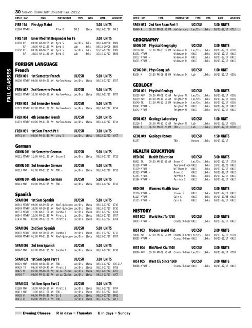 SCC FALL 2012 schedule-web.pdf - Solano Community College