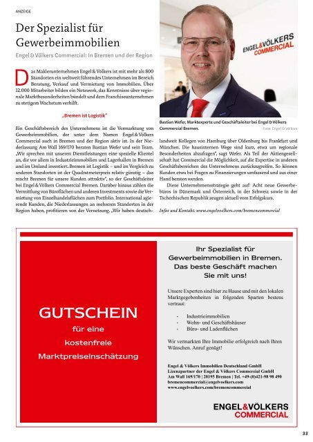 STADTMAGAZIN Bremen September 2020