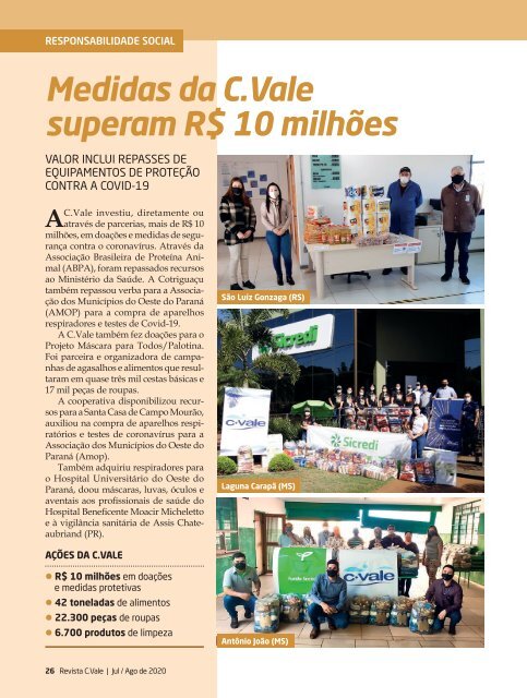 Revista C.Vale Julho/Agosto 2020