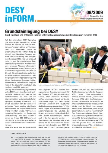 DESY inForm September 2009