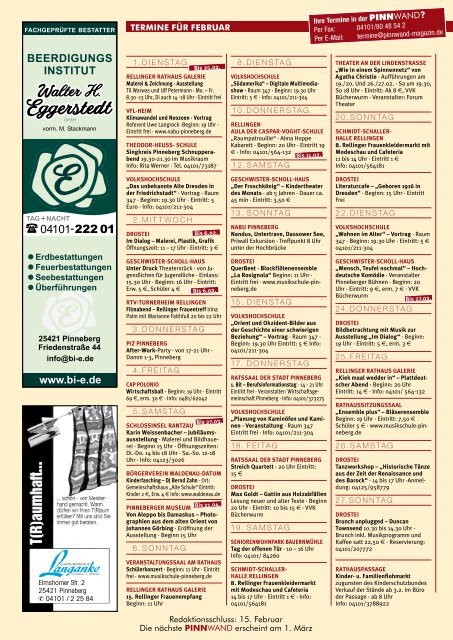 als PDF herunterladen - PINNWAND - Magazin