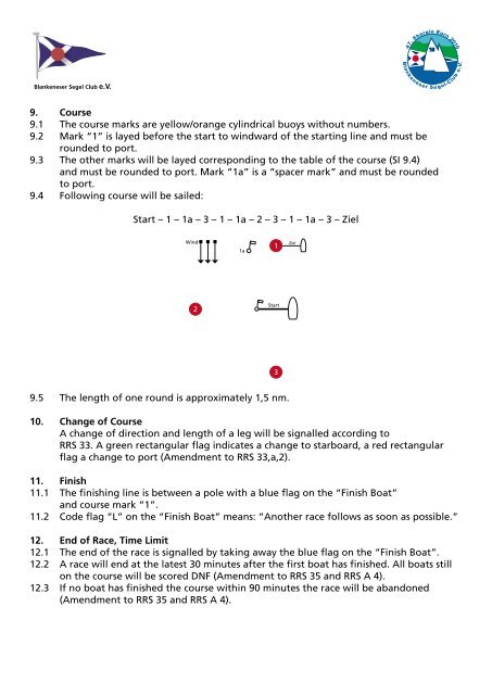 Programm (english and german) - Blankeneser Segel-Club eV